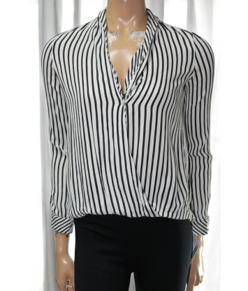 Блузка Zara (XS, 200г) - MSH Секонд-Хенд