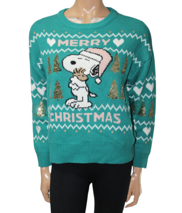 Свитер Peanuts (L, 410г) - MSH Секонд-Хенд