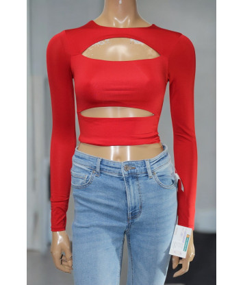 Футболка с длинным рукавом Tally Weijl  (XS, 120г) - MSH Секонд-Хенд