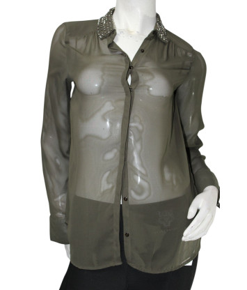 Блузка Zara (S, 100г) - MSH Секонд-Хенд