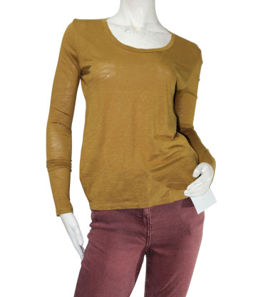 Футболка с длинным рукавом American Vintage (XS, 100г) - MSH Секонд-Хенд