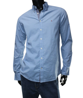 Рубашка Tommy Hilfiger (S, 220г) - MSH Секонд-Хенд